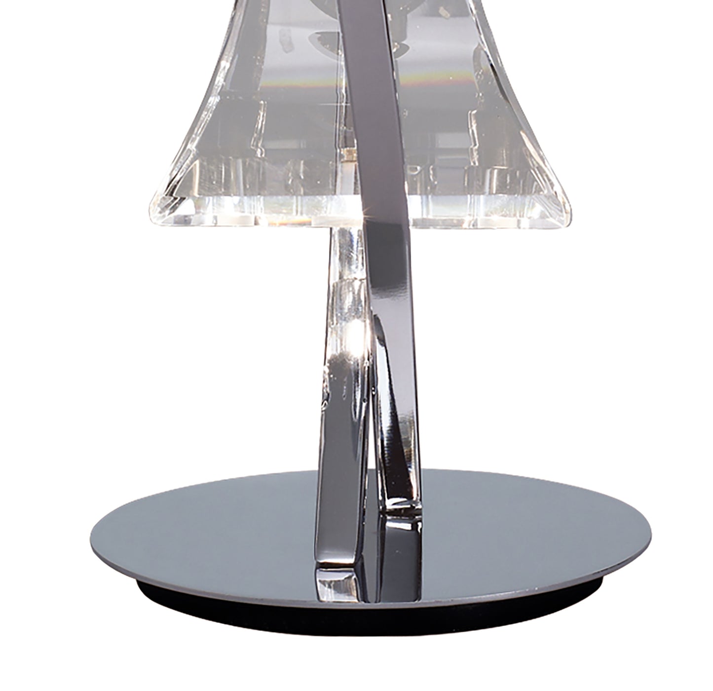 Kromo Table Lamp 1 Light G9 Looped Frame, Polished Chrome by Mantra