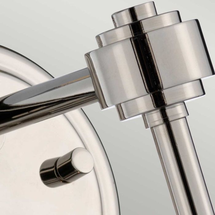 Kula 1 Light Wall Light - Polished Nickel
