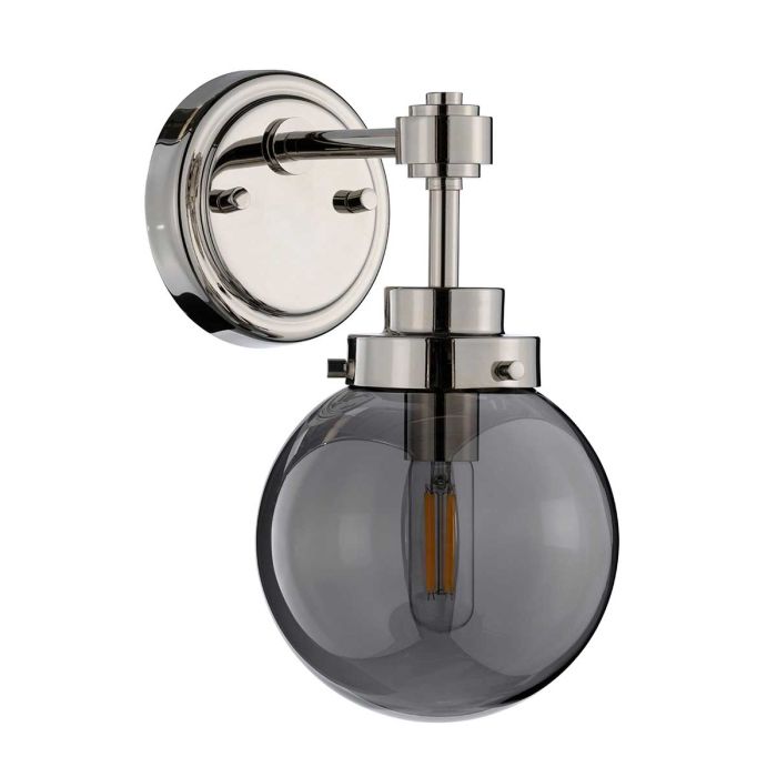 Kula 1 Light Wall Light - Polished Nickel