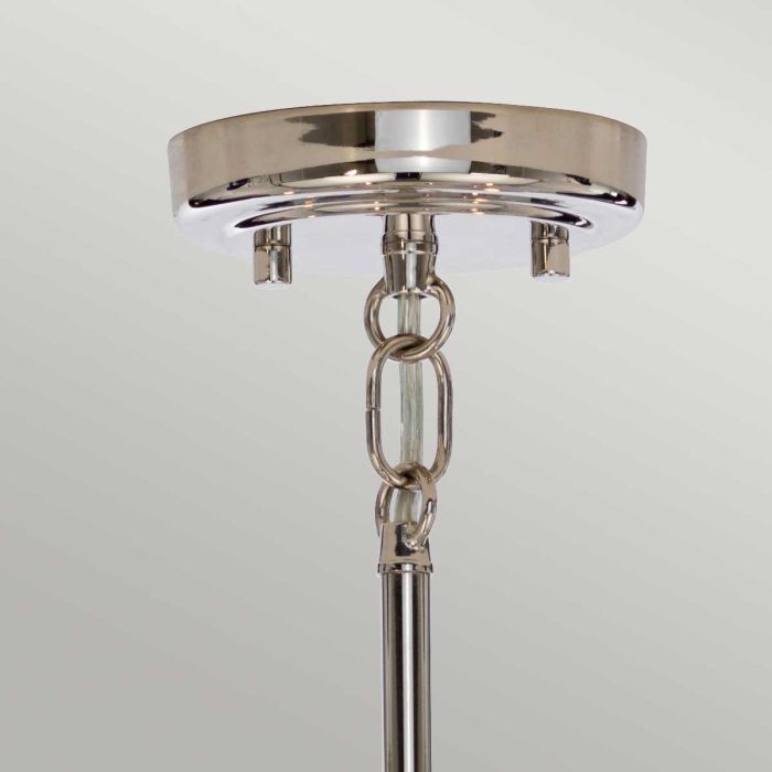 Kula 9 Light Chandelier - Polished Nickel