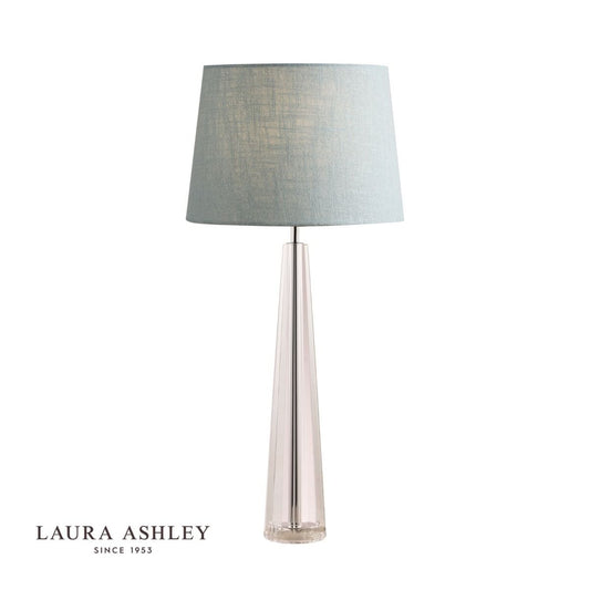 Laura Ashley Blake Large Table Lamp Crystal Polished Chrome Base Only