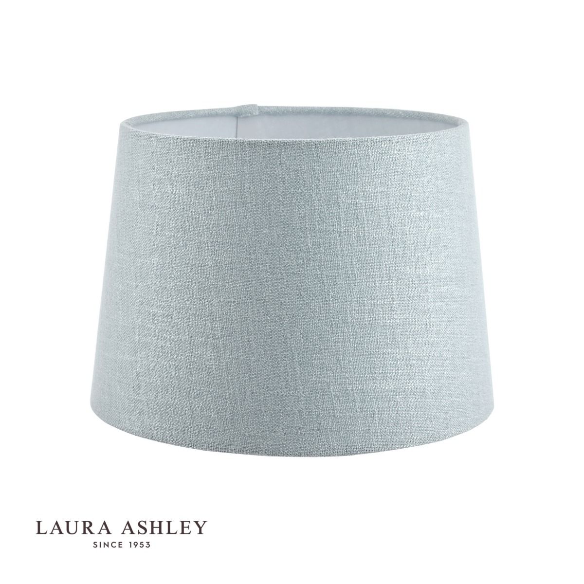 Laura Ashley Bacall Linen Empire Drum Shade Duck Egg Blue 25cm/10 inch