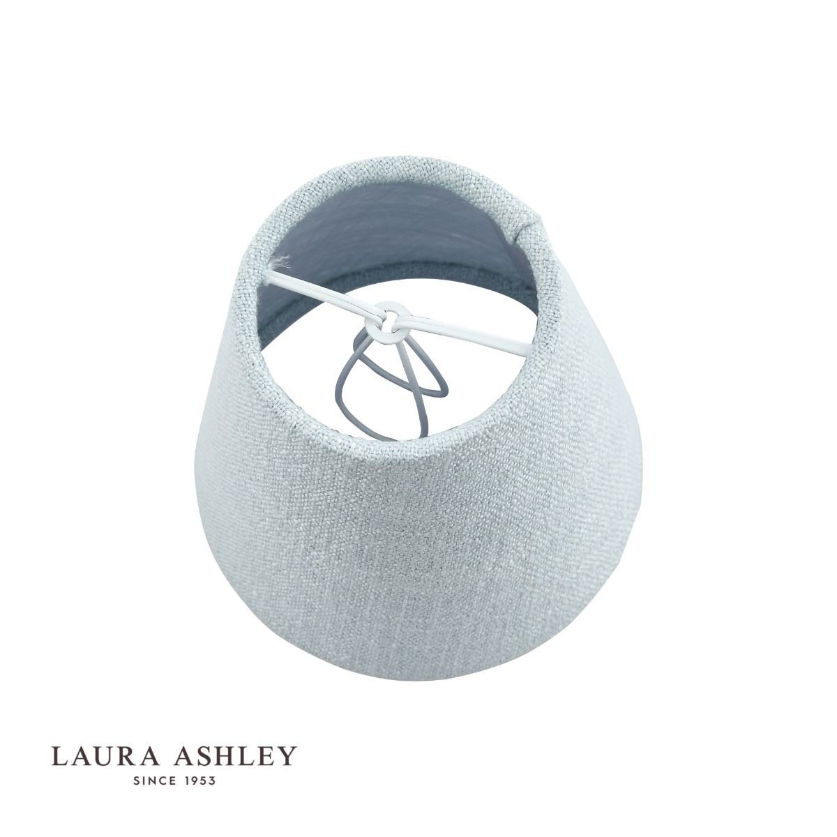 Laura Ashley Bacall Linen Empire Drum Shade Duck Egg Blue 12.5cm/5 inch