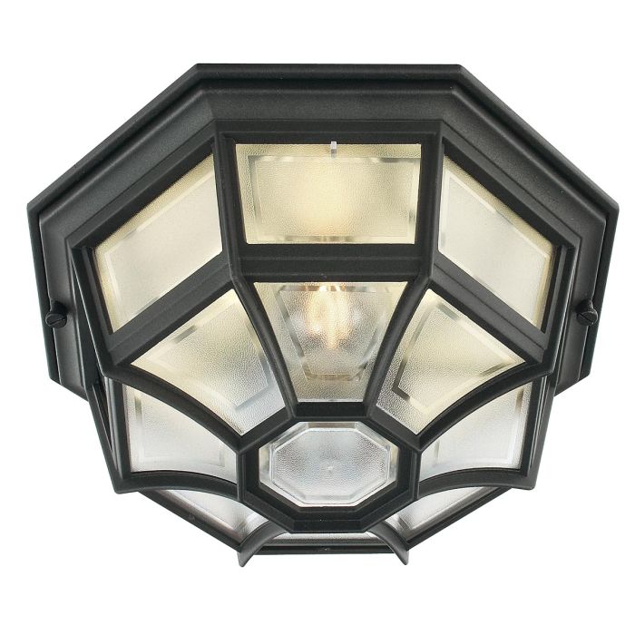 Latina 1 Light Ceiling Light - Black