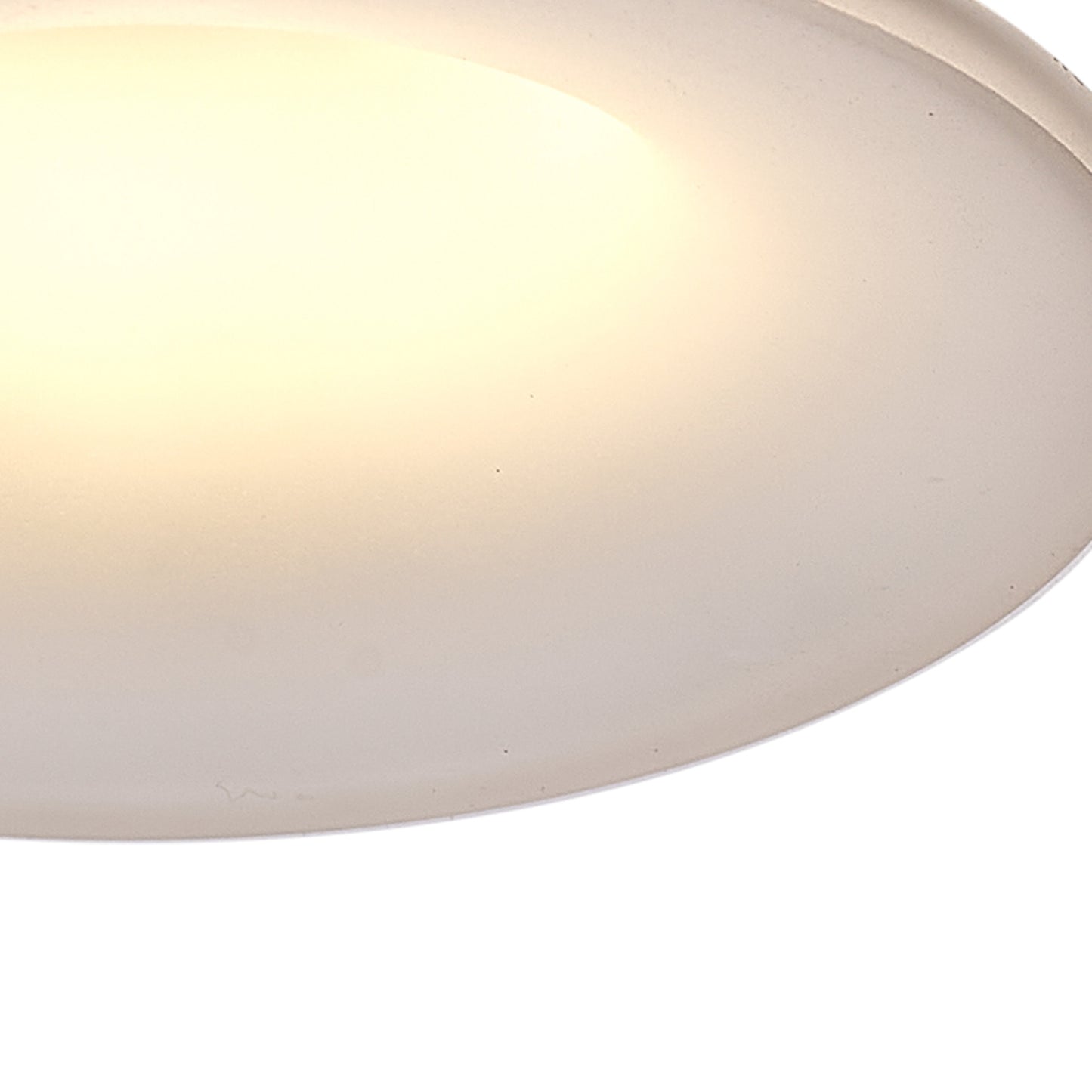 Lagos Recessed Spotlight 10cm Round, GU10 (Max 12W), Cut Out 85mm, White by Mantra