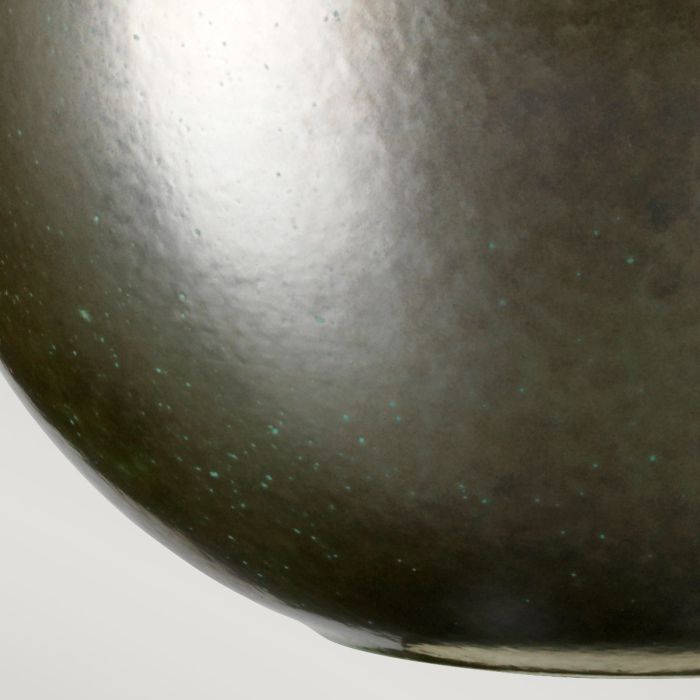 Laguna 1 Light LargeTable Lamp - Turquoise and Graphite Glaze