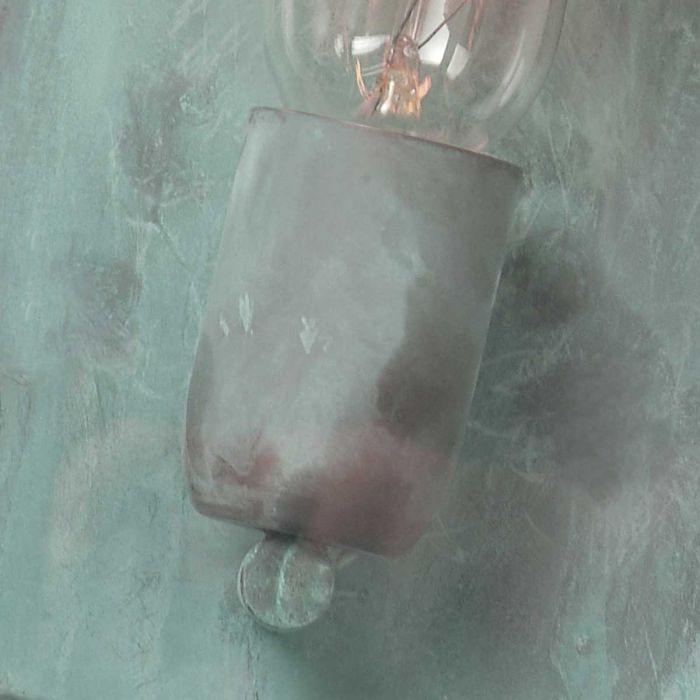 Lambeth Palace 1 Light Wall Lantern - Verdigris