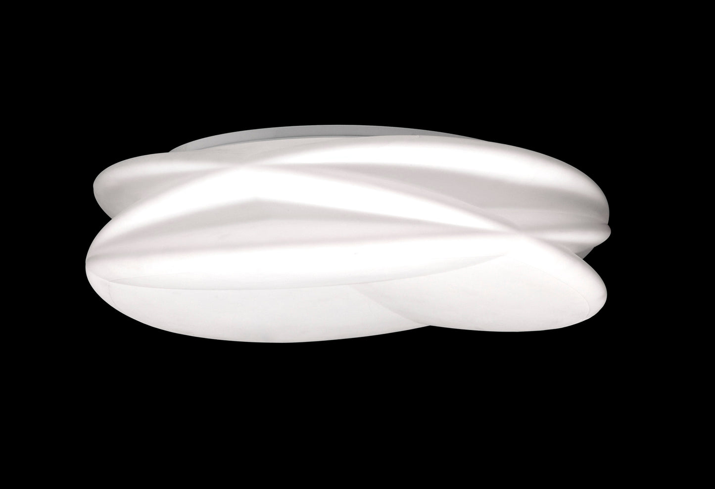 Lascas Flush 70cm Round 60W LED 3000K-6500K Tuneable, 4200lm, Remote Control White, 3yrs Warranty by Mantra