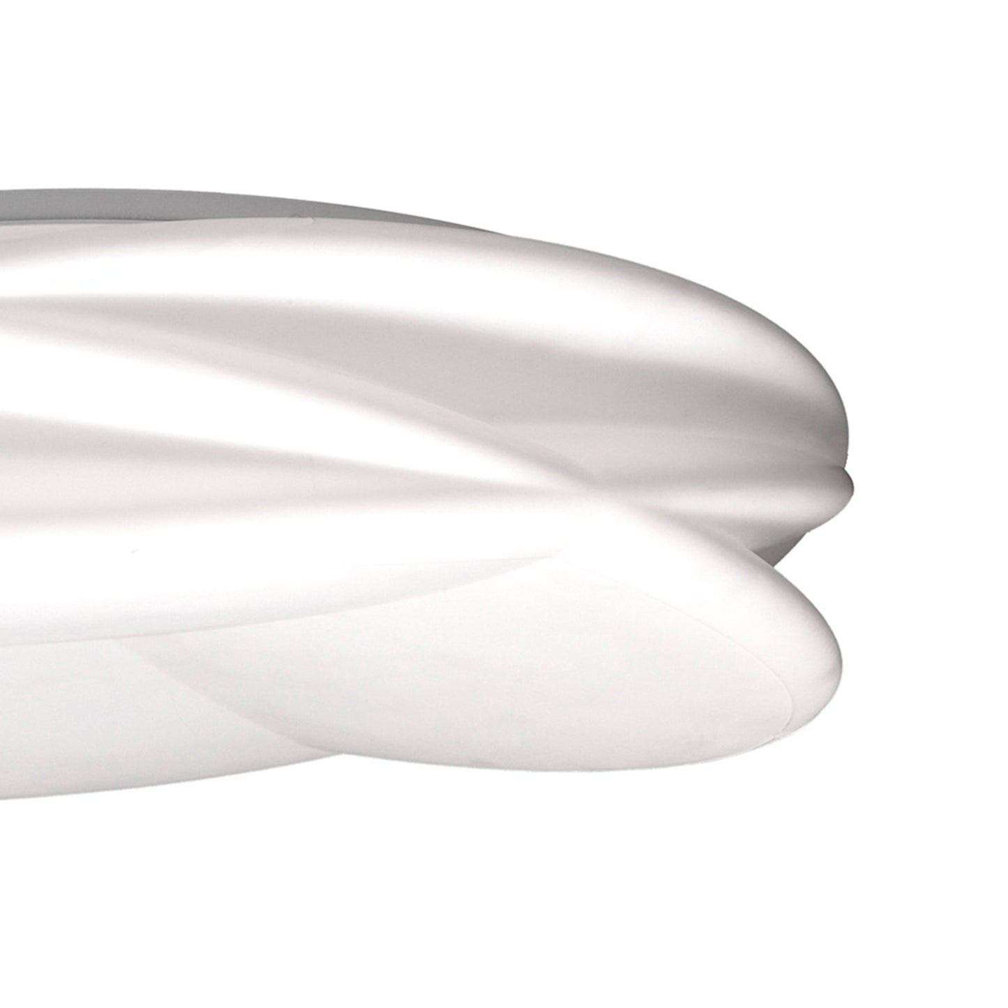 Lascas Flush 70cm Round 60W LED 3000K-6500K Tuneable, 4200lm, Remote Control White, 3yrs Warranty by Mantra