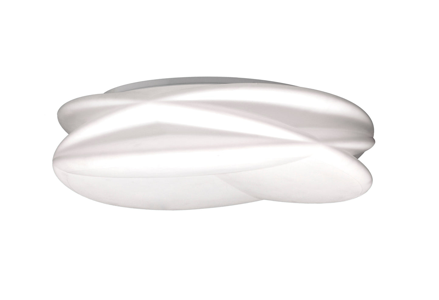 Lascas Flush 70cm Round 60W LED 3000K-6500K Tuneable, 4200lm, Remote Control White, 3yrs Warranty by Mantra