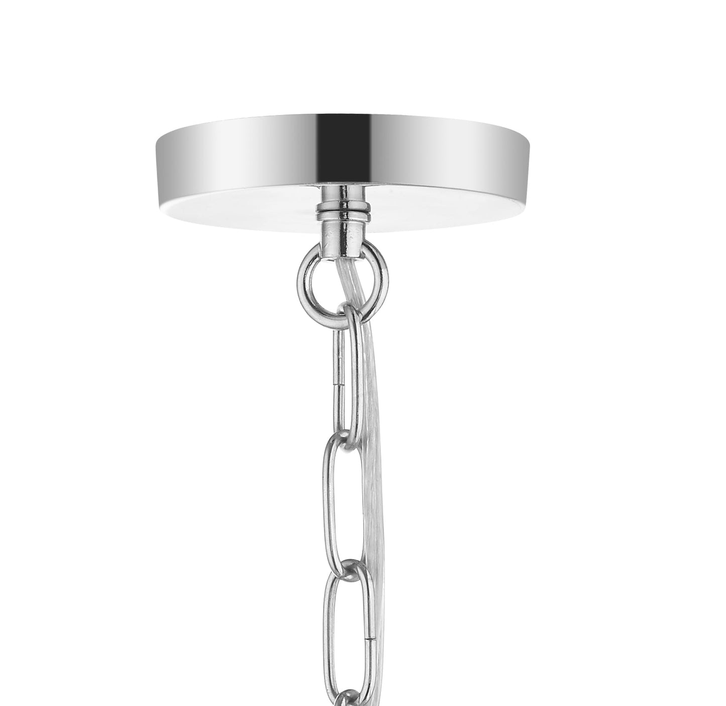 Laura 5 Light Oval Pendant Polished Chrome