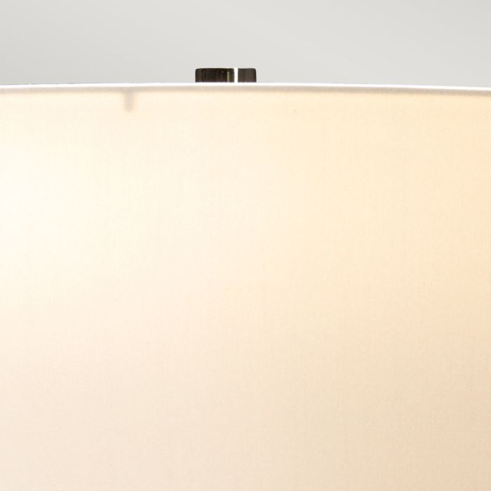 Leyton 1 Light Table Lamp - Pale Sage Green with Ivory Shade