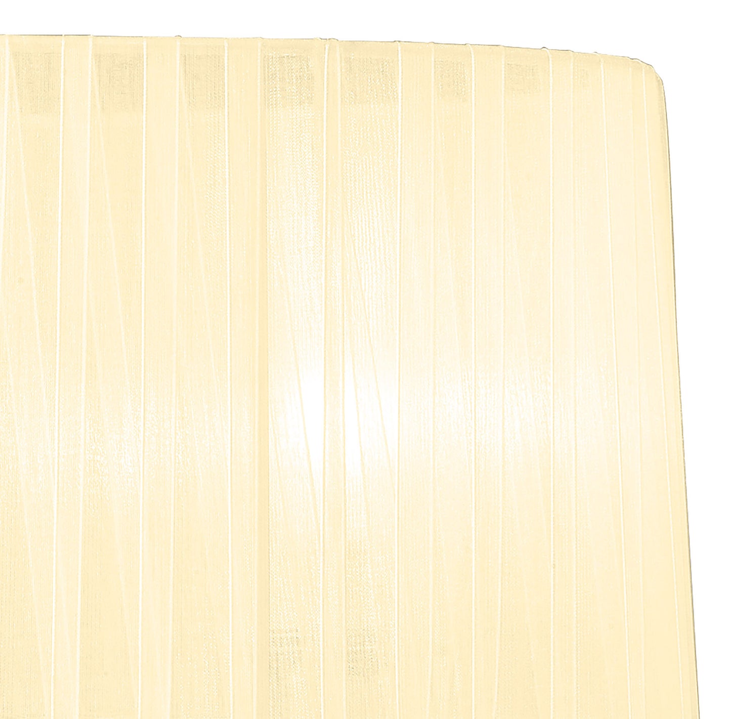 Loewe Wall Lamp Switched 2 Light E14, Polished Chrome With Cream Shade by Mantra