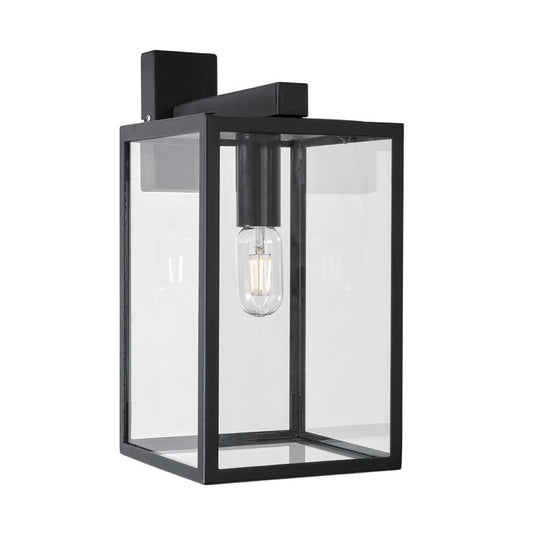 Lofoten 1 Light Wall Light with Arm - Black