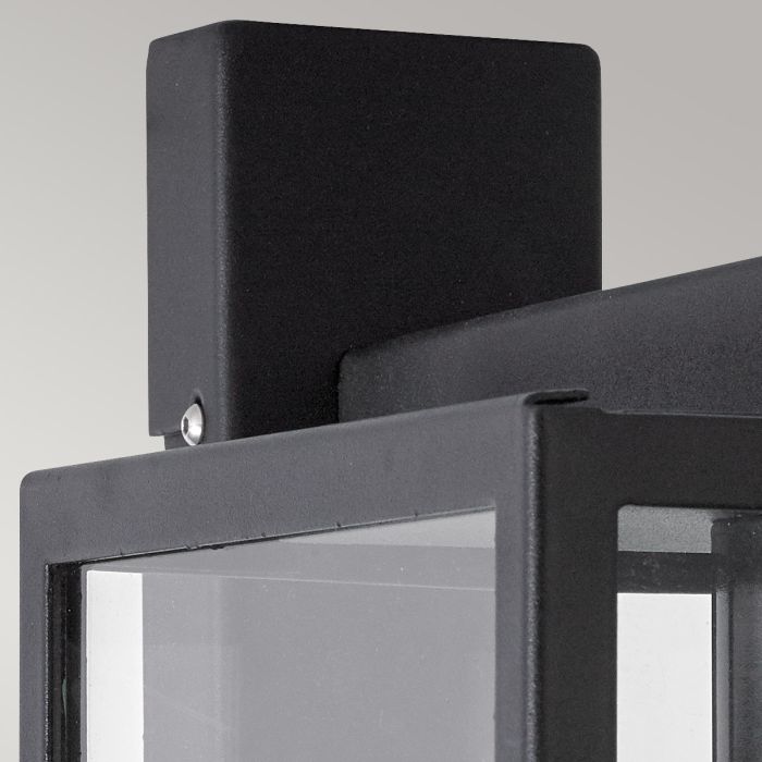 Lofoten 1 Light Wall Light with Arm - Black