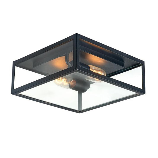Lofoten 2 Light Flush - Flat - Black