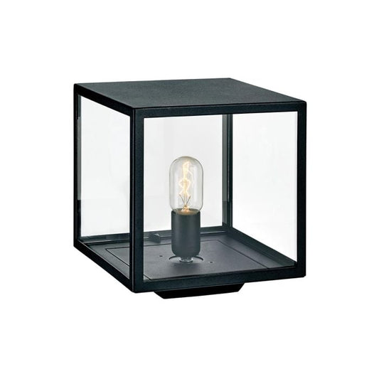 Lofoten 1 Light Pedestal - Black
