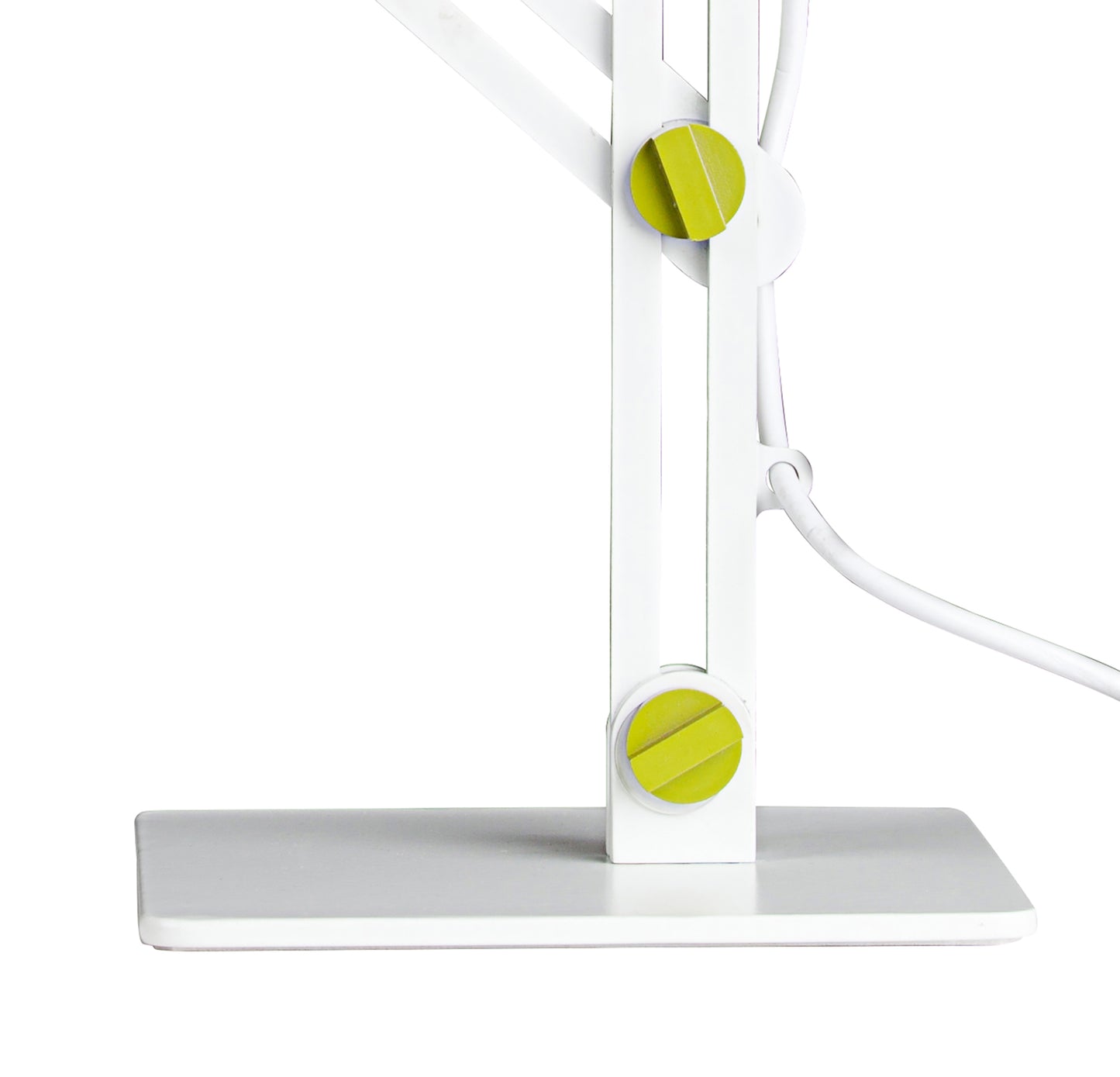 Looker Table Lamp 1 Light E27, Matt White/Green by Mantra