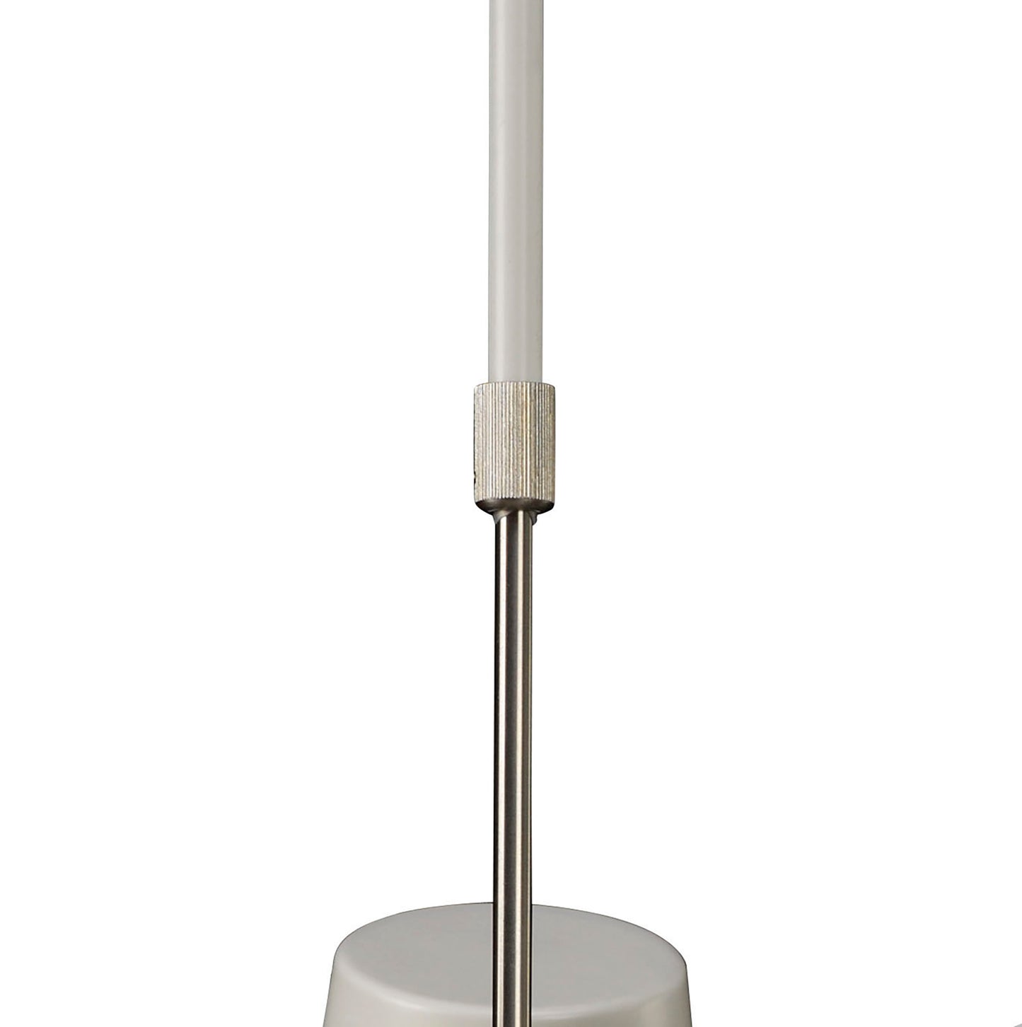 Looker Pendant 3 Light E27, Matt White / Beech by Mantra