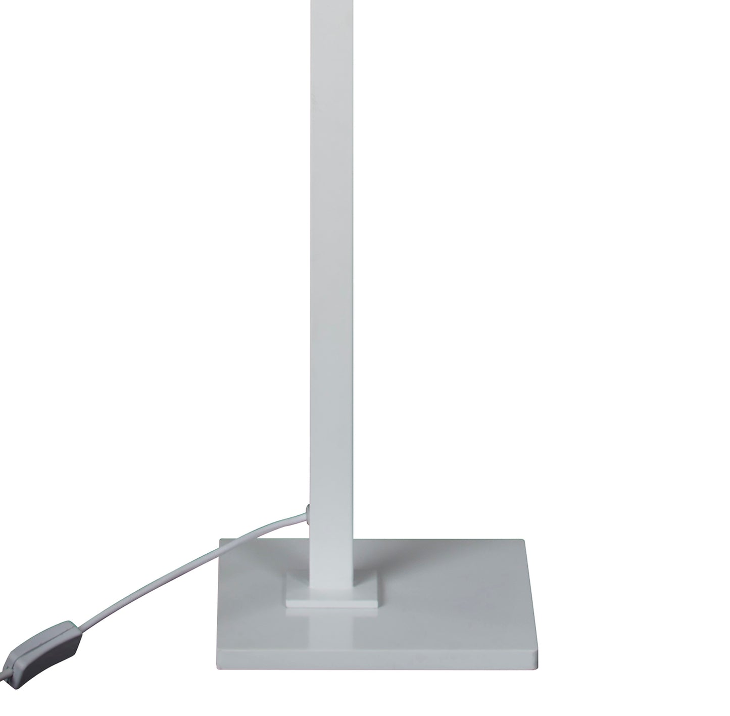 Looker Floor Lamp 1 Light E27 , Matt White/Beech by Mantra