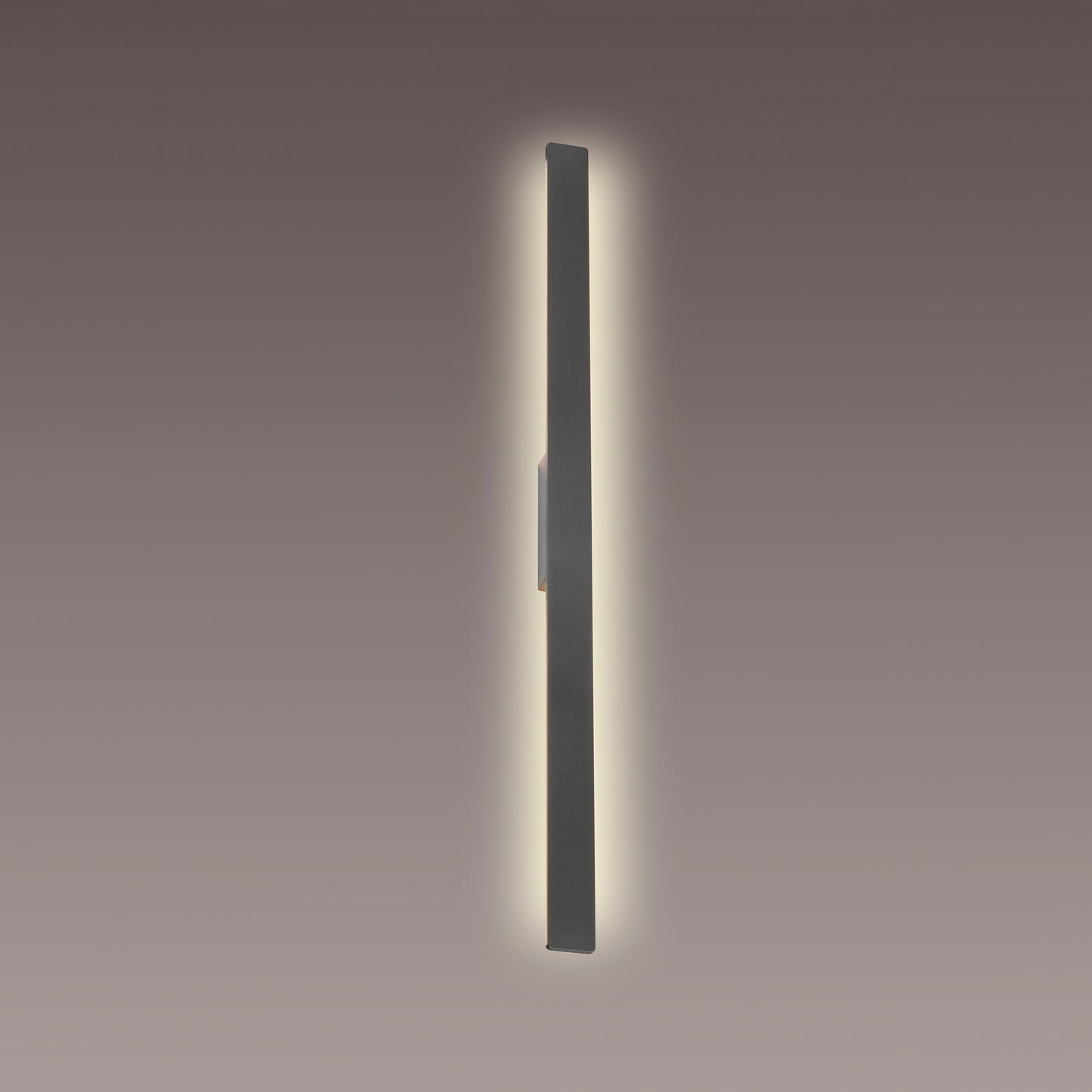 Lotus 1.2m Wall Lamp, 18W LED, 3000K, 1900lm, IP54, Anthracite, 3yrs Warranty by Mantra