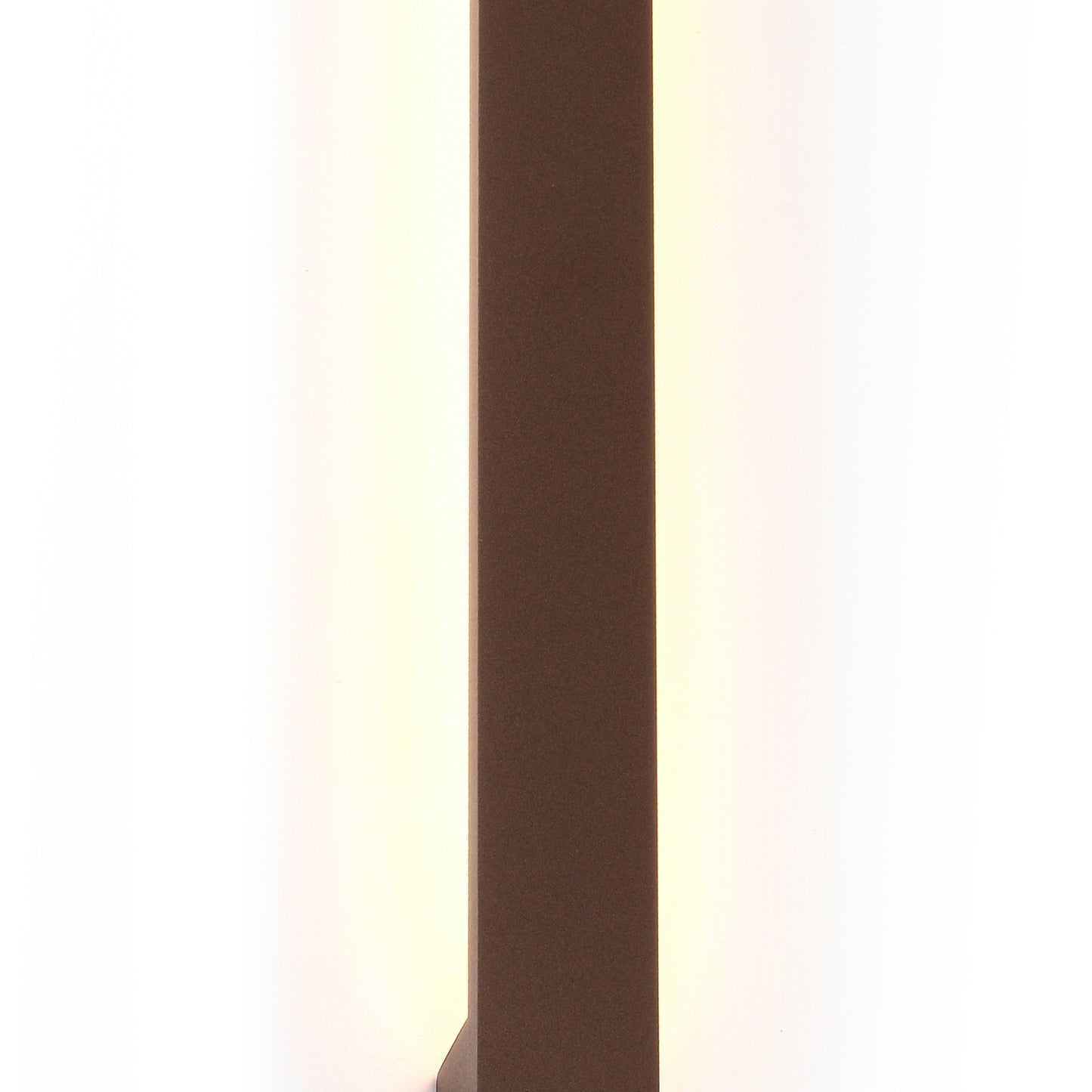 Lotus 1.4m Wall Lamp, 24W LED, 3000K, 2300lm, IP54, Rust Brown, 3yrs Warranty by Mantra