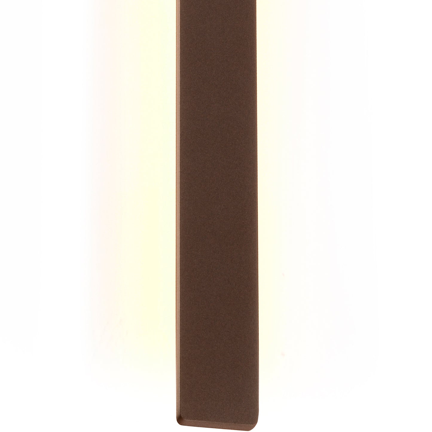 Lotus 1.4m Wall Lamp, 24W LED, 3000K, 2300lm, IP54, Rust Brown, 3yrs Warranty by Mantra