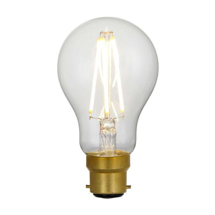 Classic LED B22 Lamp - Clear Glass