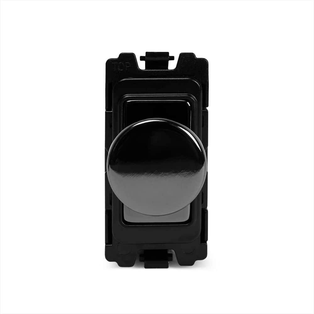 The Connaught Collection Black Nickel 150W LED Intel RM-Grid Intelligent Dimmer Mod