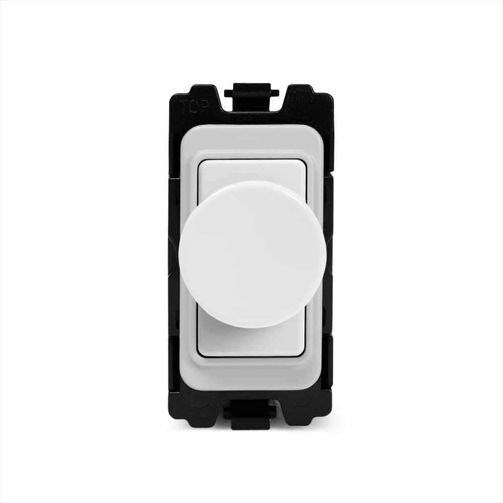 The Eldon Collection White Metal 150W LED Intel RM-Grid Intelligent Dimmer Mod