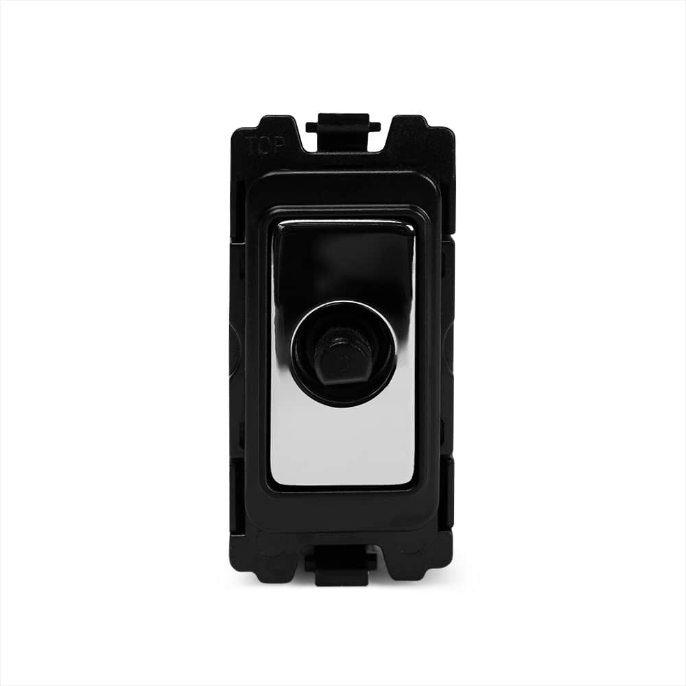 The Finsbury Collection Polished Chrome 150W LED 2 Way Intel RM-Grid Intelligent Dimmer Mod