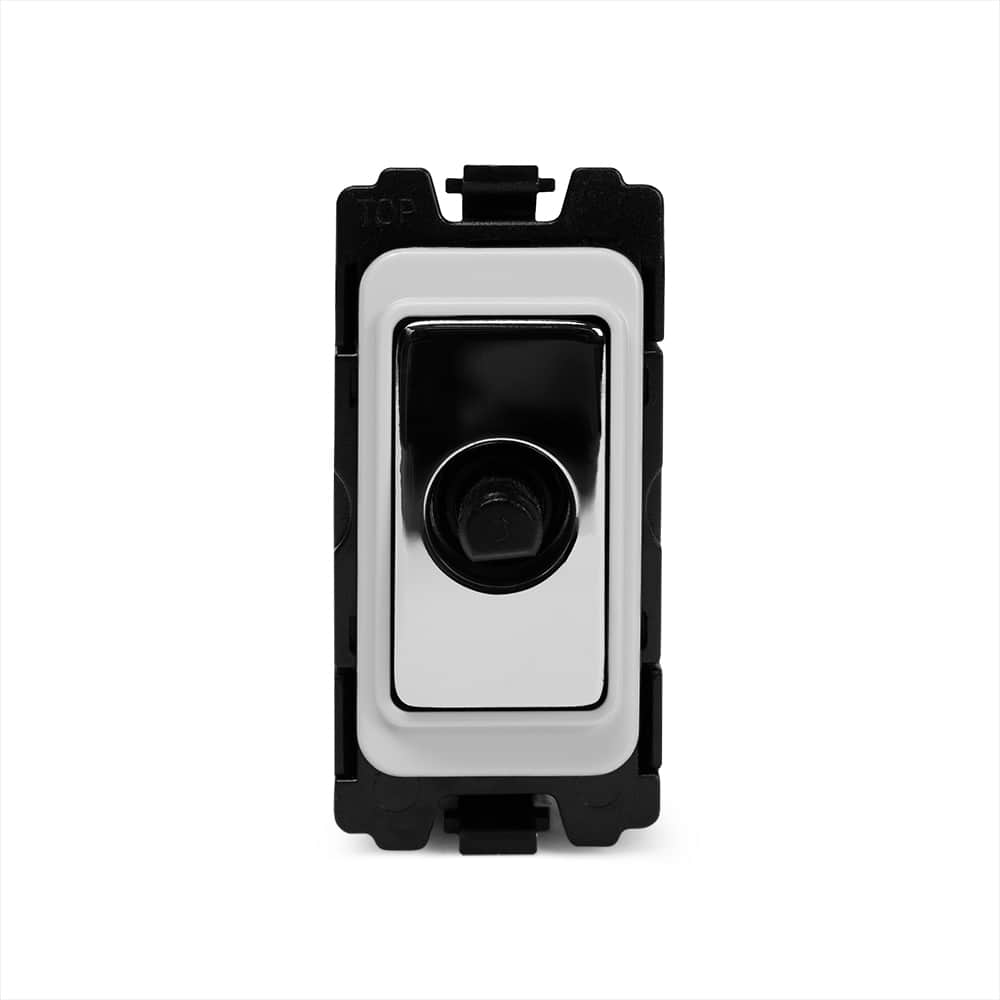 The Finsbury Collection Polished Chrome 150W LED 2 Way Intel RM-Grid Intelligent Dimmer Mod