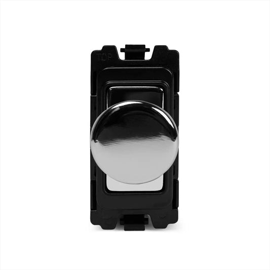 The Finsbury Collection Polished Chrome 150W LED 2 Way Intel RM-Grid Intelligent Dimmer Mod