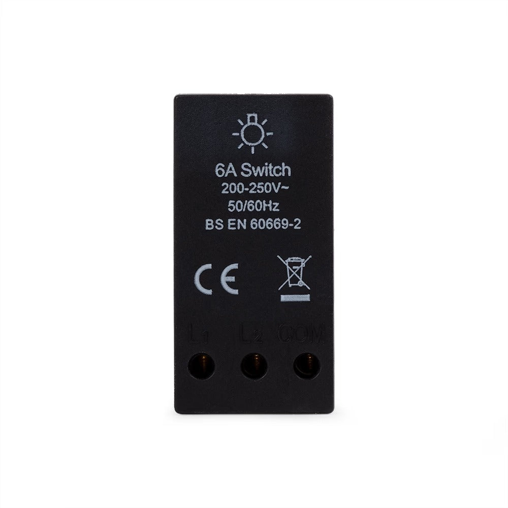 The Lombard Collection Brushed Chrome 6A Dummy LT2-Dimmer Switch
