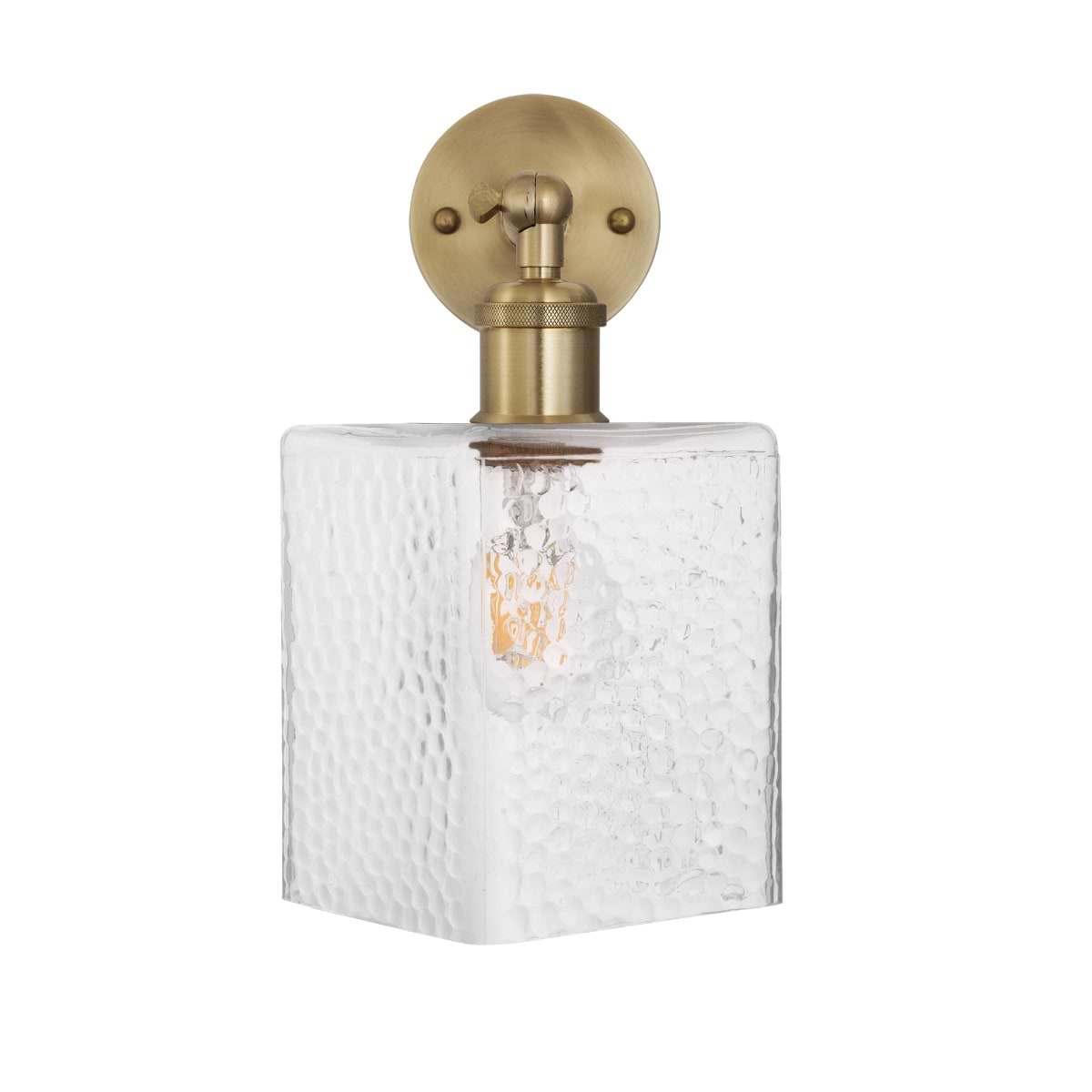 Montagu Cuboid Glass Wall Light