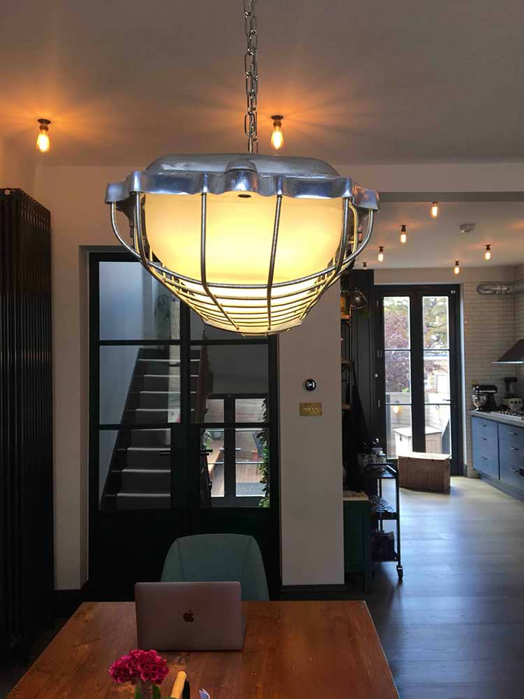 Soho Lighting Warwick Aluminum Industrial Strip Large Pendant Light - The Statement Collection