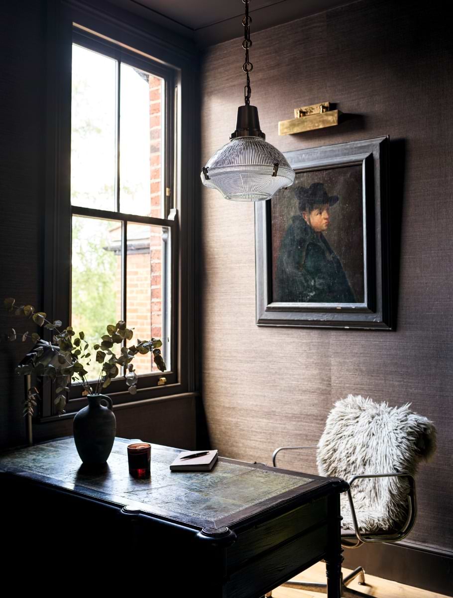 Soho Lighting Hollen Polished Brass Brimmed Dome Pendant Light - The Schoolhouse Collection