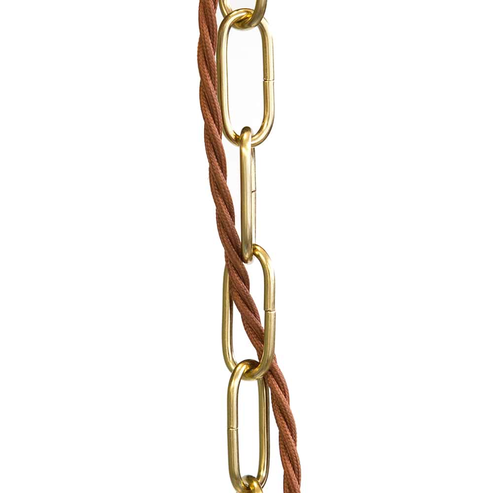 Soho Lighting Langdon Lantern Pendant Light Medium Brass