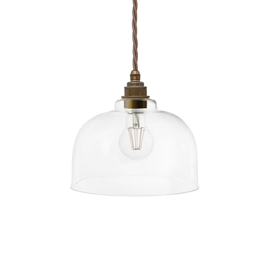 Tennyson Clear Glass Pendant Light