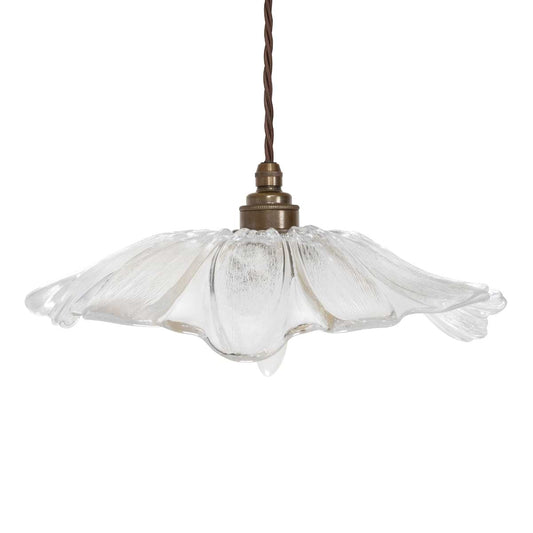 Organic Fleur Glass Pendant Light