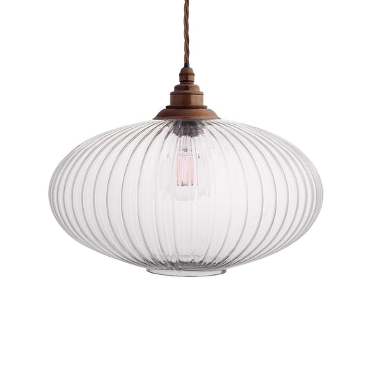 Henley Ellipse Glass Pendant Light