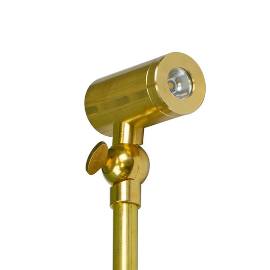 Soho Lighting Chelsea IP68 Solid Brass Spike Light 24V DC 3000K with 2 Metre Cable