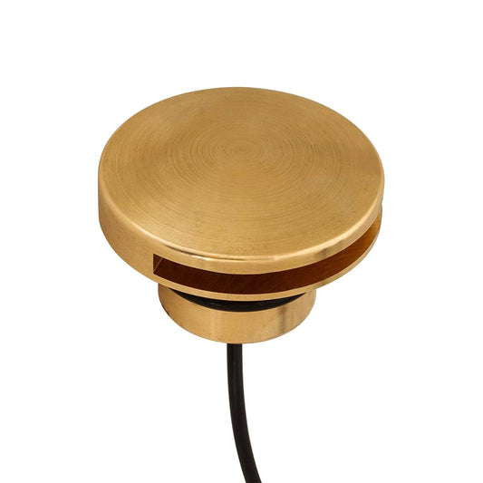 Soho Lighting Chelsea IP68 Solid Brass Step / Wall Light 24V DC 3000K with 3 Metre Cable