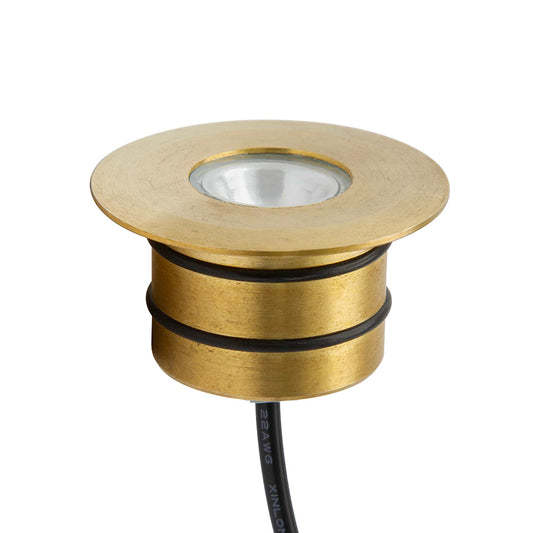 Soho Lighting Chelsea IP68 Solid Brass Uplighter Floor Light 24V DC 4000K