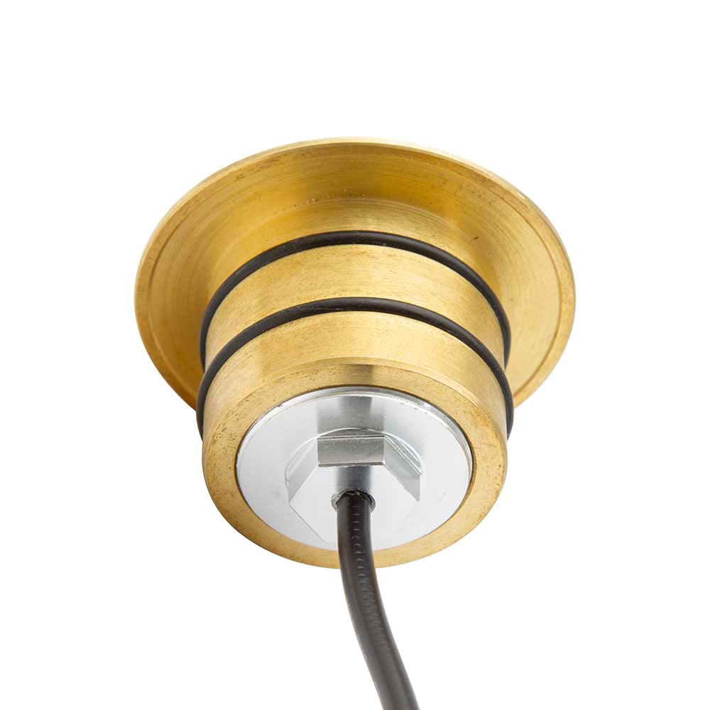 Soho Lighting Chelsea IP68 Solid Brass Uplighter Floor Light 24V DC 4000K