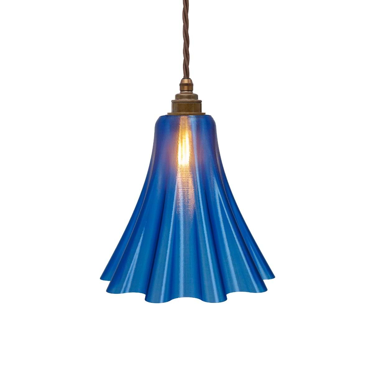 Bluebell Pendant Light in Nautical Blue