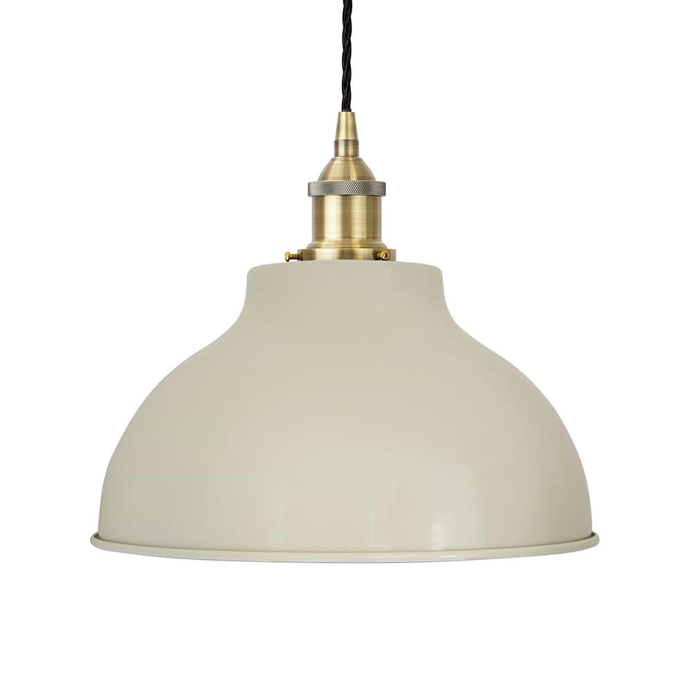 Pembroke Pendant Light in Clay White