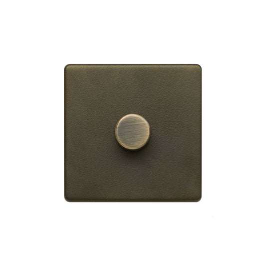 The Eton Collection Bronze 1 Gang 2 -Way Intelligent 150W LED (300W Halogen/Incandescent)