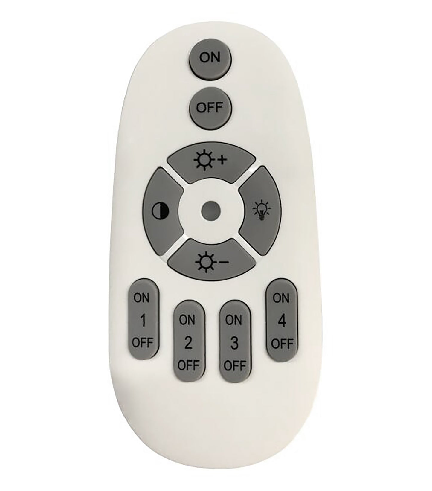 Lunas Pendant 61cm Diameter 54W LED 3000K, 2650lm, RF Remote Control White, 3yrs Warranty by Mantra