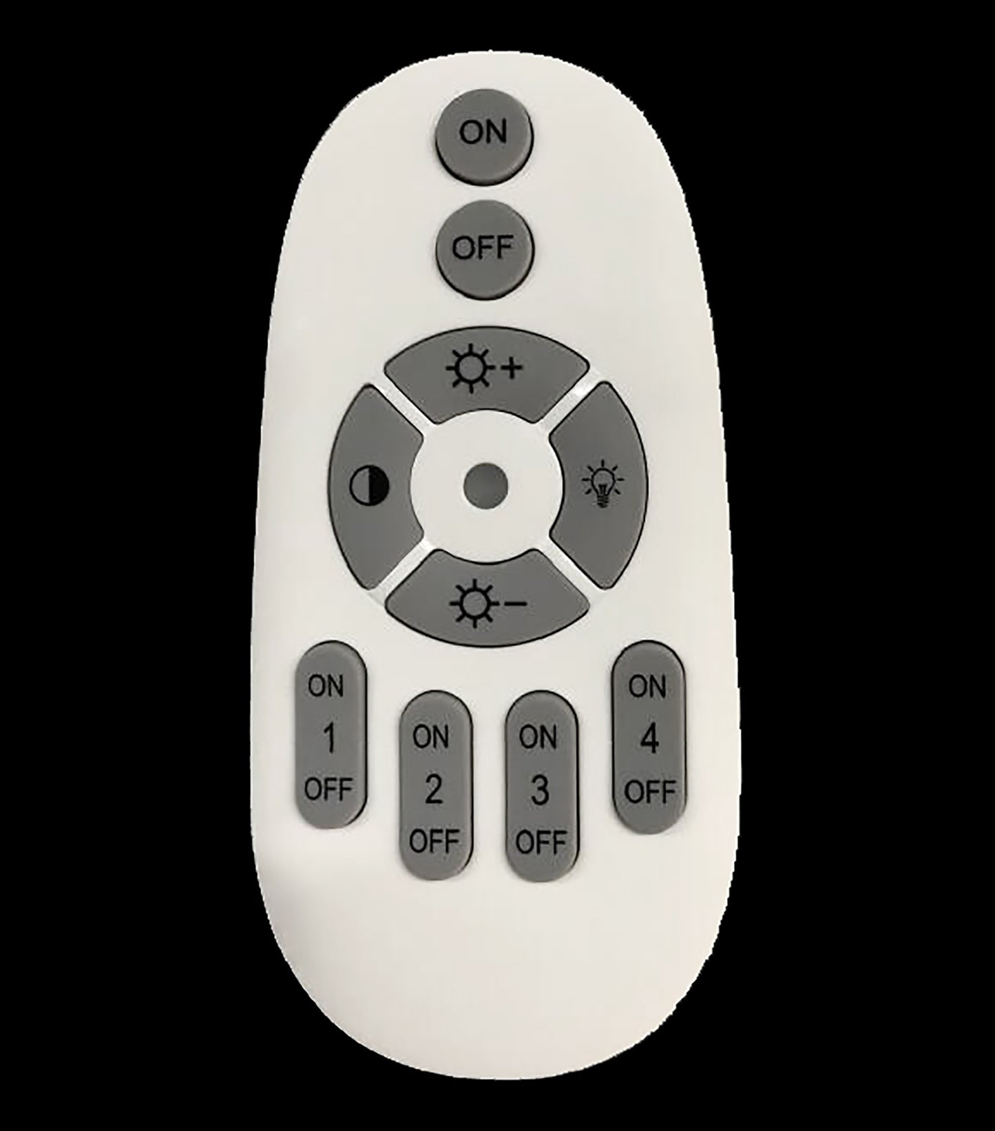 Lunas Pendant 63.5cm x 46.3cm 43W LED 3000K, 2120lm, RF Remote Control White, 3yrs Warranty by Mantra